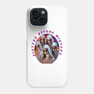 Sisters before misters, cool galentines girls,galantines, unique Phone Case