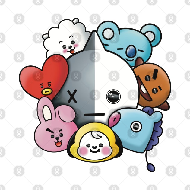 BT21 BTS by TeeLisa