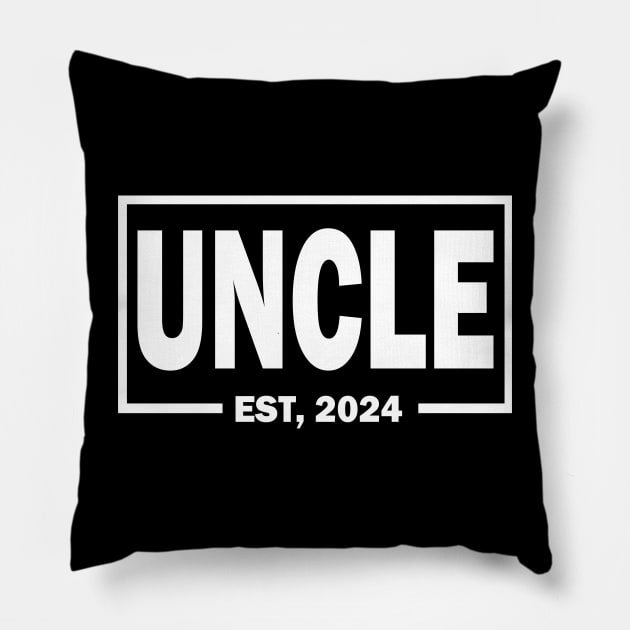 uncle est 2024 Pillow by mdr design