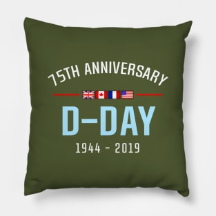 D-Day 75th Anniversary Pillow