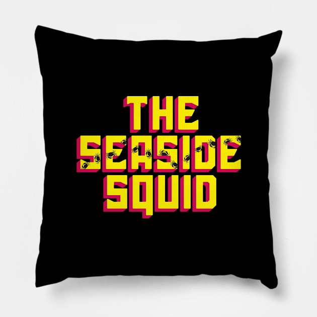 Seaside Squid 2020 Pillow by monsieurgordon