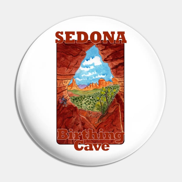 Birthing Cave, Sedona Pin by MMcBuck