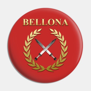 Bellona Roman Goddess of War Pin