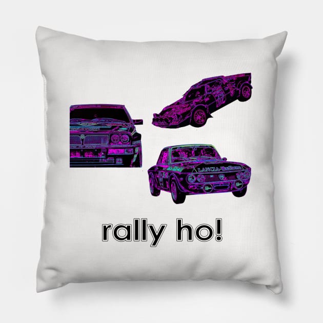 Rally ho! Pillow by amigaboy