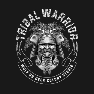 Samurai Warrior Head T-Shirt