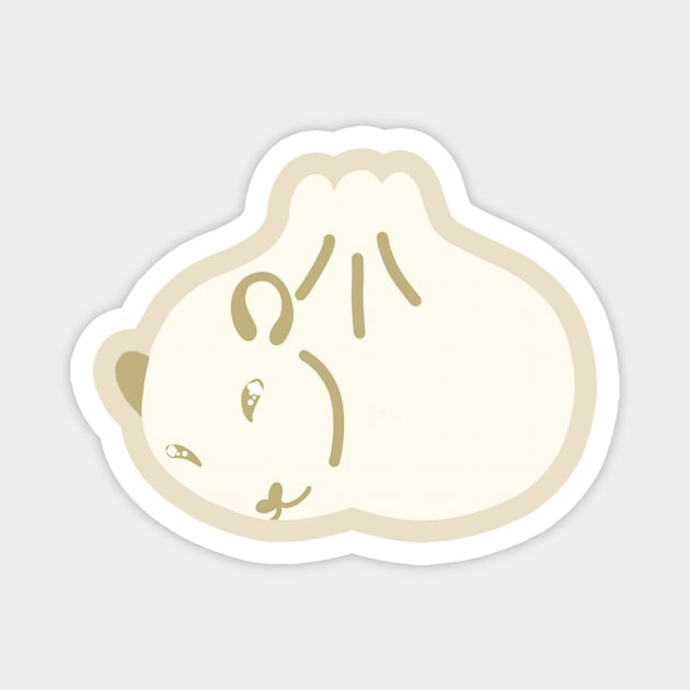 Hamster Xiaolongbao Magnet by Ratfrens