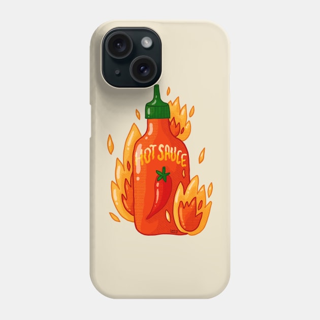 Hot Hot Sauce Phone Case by Tania Tania