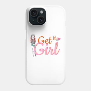 girl and fashion Phone Case