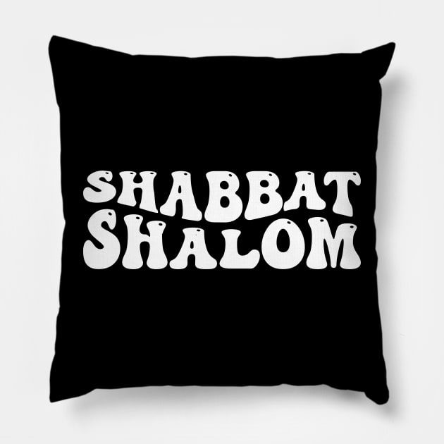 Shabbat Shalom Pillow by DPattonPD