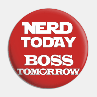 Nerd to Boss Pin