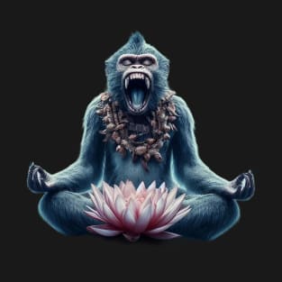 meditating monkey T-Shirt