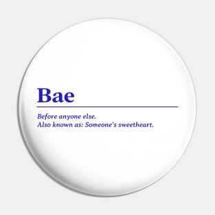 Bae Baby Pin