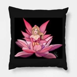 The fairytale on the lily Pillow