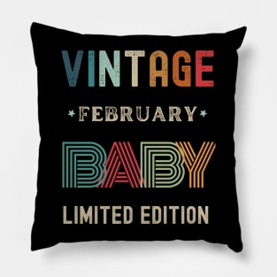 February Birthday Gift Pillow