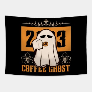 Ghost Coffee 2023 Halloween Tapestry