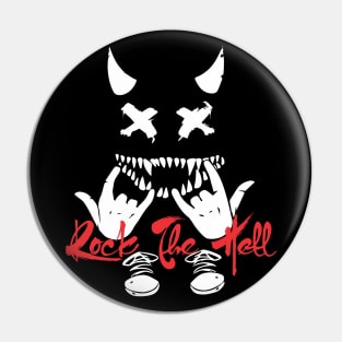 Rock the Hell, Smiley Monster Pin