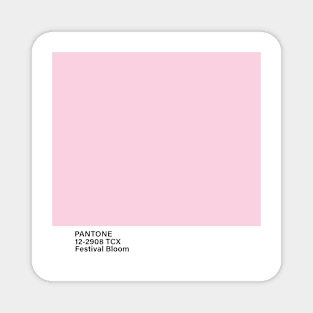 pantone 12-2908 TCX Festival Bloom Magnet