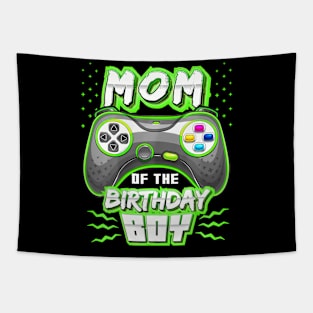 Mom Of The Birthday Boy Matching Video Gamer Birthday Party Tapestry