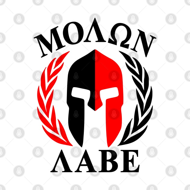 Mod.26 Molon Labe Greek Spartan by parashop