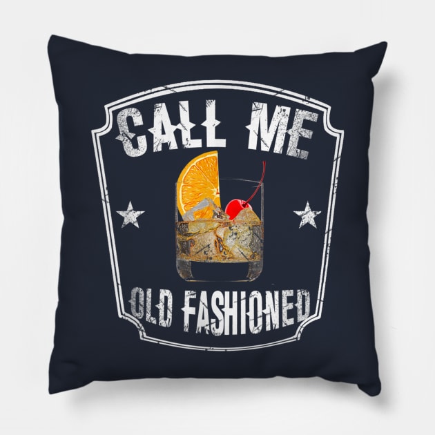 Call Me Old Fashioned Pillow by Distefano