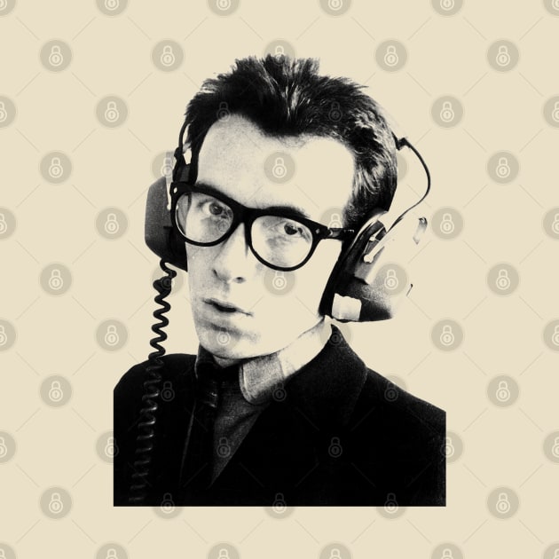 Elvis Costello by Black Red Store