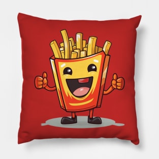 kawaii french fries T-Shirt cute potatofood Pillow