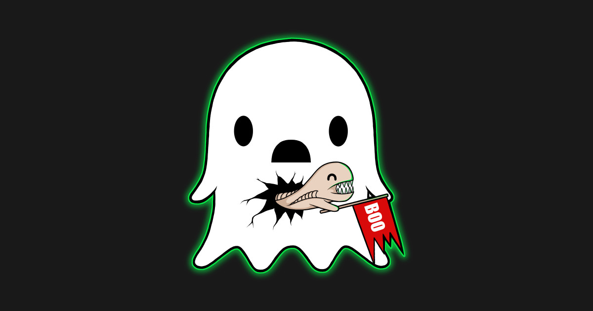 Boo - Alien - T-Shirt | TeePublic