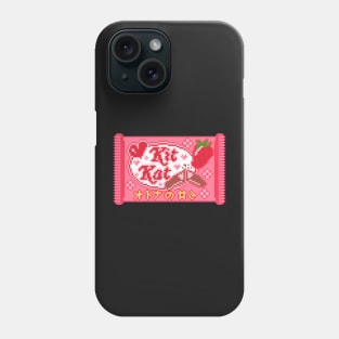 Kit Kat Pixel Art Phone Case