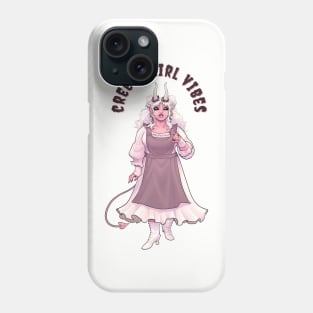 Creepy Girl Vibes Phone Case