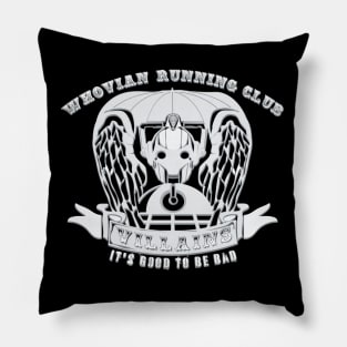 Whovian Running Club Villains Pillow
