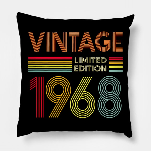 Vintage 1968 Limited Edition Pillow by Kontjo