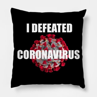 Coronavirus survivor Pillow