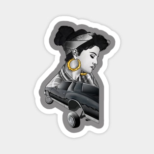 Lowrider chola Magnet