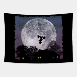 Motocross Freestyle - Purple Haze Tapestry