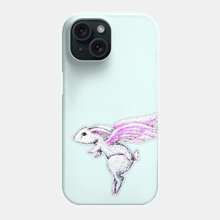 Sad Bunny Flying Phone Case