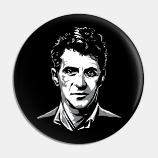 Ludwig Wittgenstein monochromatic Pin