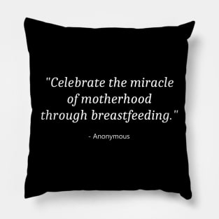 World Breastfeeding Week Pillow