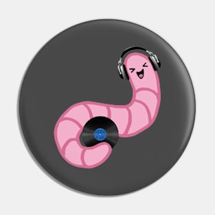 worm (dj) Pin