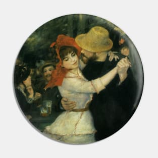 Dance at Bougival by Pierre Renoir Pin