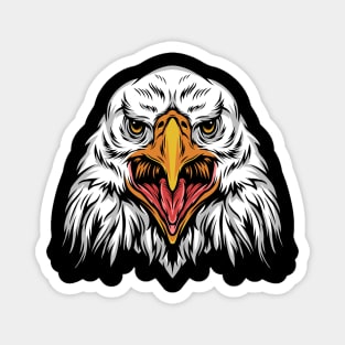 Angry Eagle Magnet