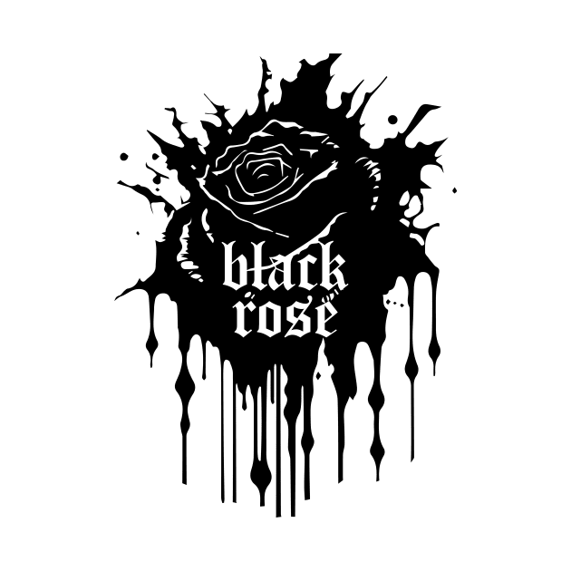 black rose by lkn