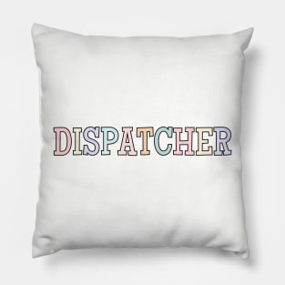 Dispatcher | Vintage Dispatch Graduation Pillow