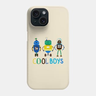 Robots Cool Boys Phone Case