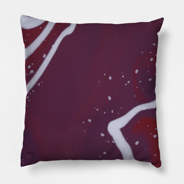 marbled Pillow by Haroshi_Mandaras