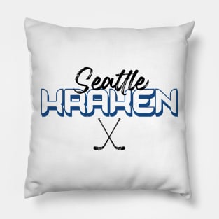 Kraken hockey Pillow