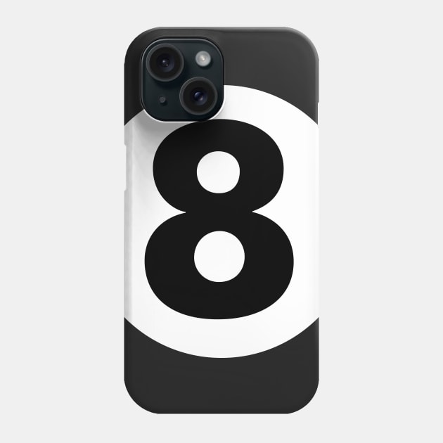 Billiard, Eight Ball Phone Case by Heyday Threads