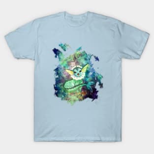 Girl's Pokemon All About Eeveelutions Graphic Tee Blue Small