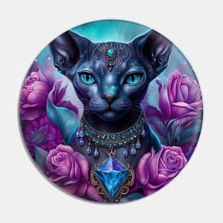 Radiant Sphynx Pin