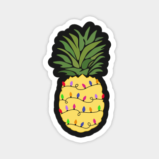 Pineapple Christmas Tree Lights Magnet