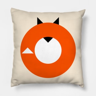 A Most Minimalist Fox Pillow